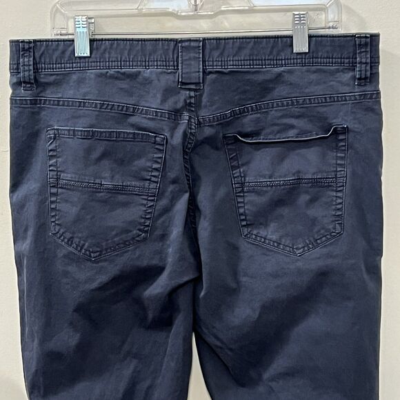 WeatherProof Made for Adventure Men's Utility Pants Blue 5 Pockets Size 34x32 - Picture 4 of 12
